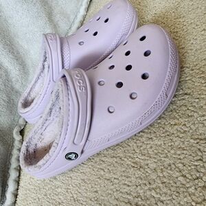CROCS Purple Slippers